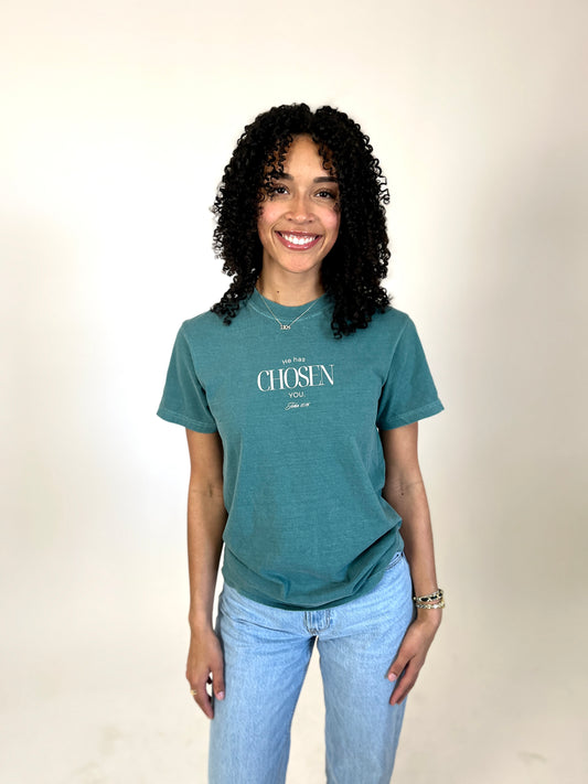 He Has Chosen You Adult Short Sleeve Tee