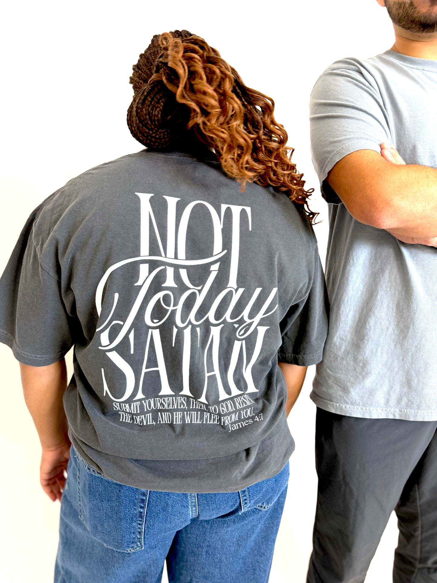 Not Today Satan Tee