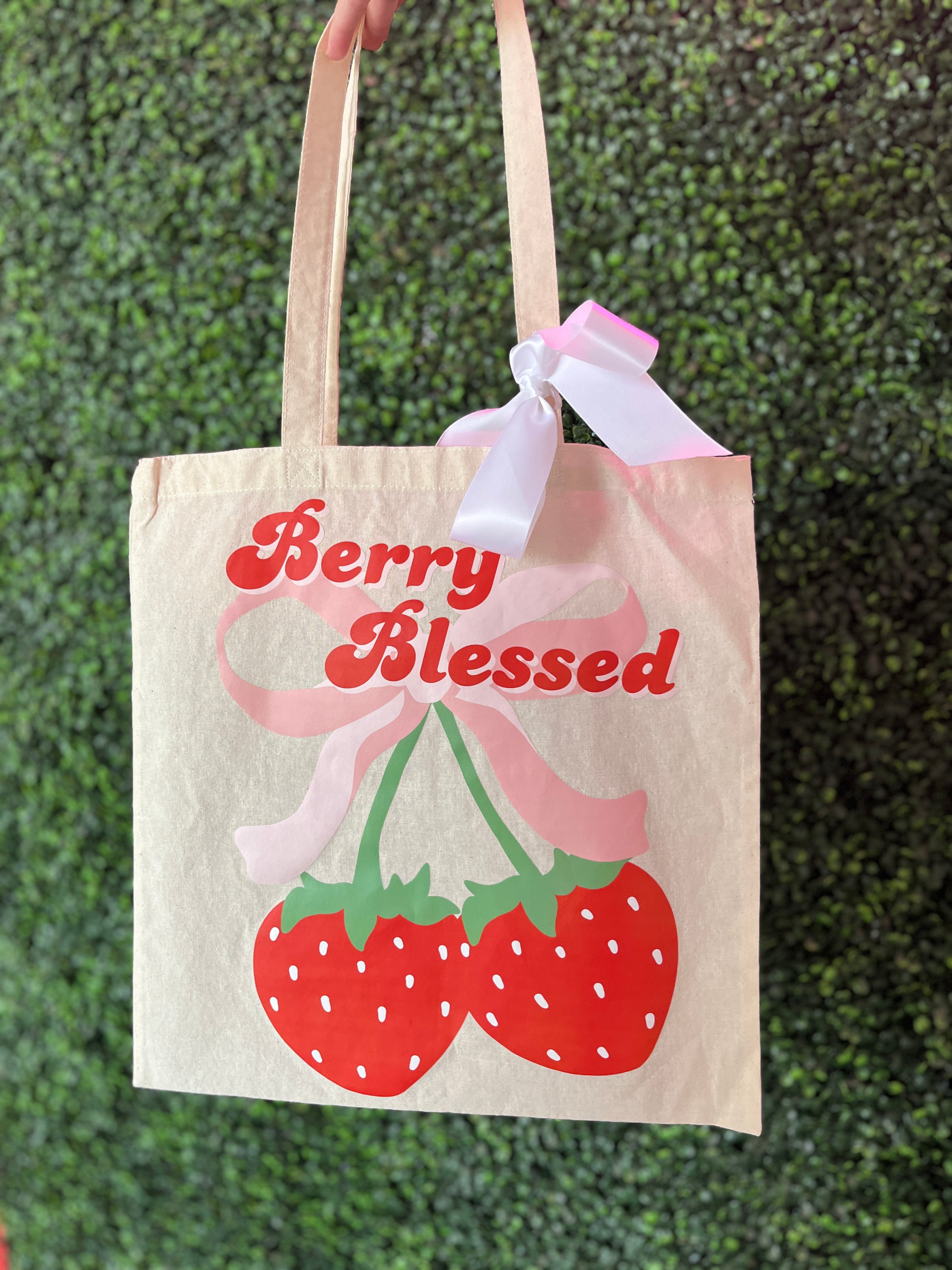 Berry Blessed Tote