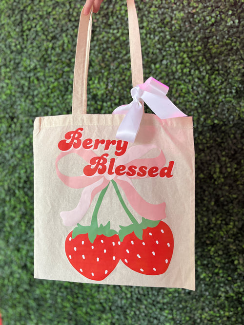 Berry Blessed Tote