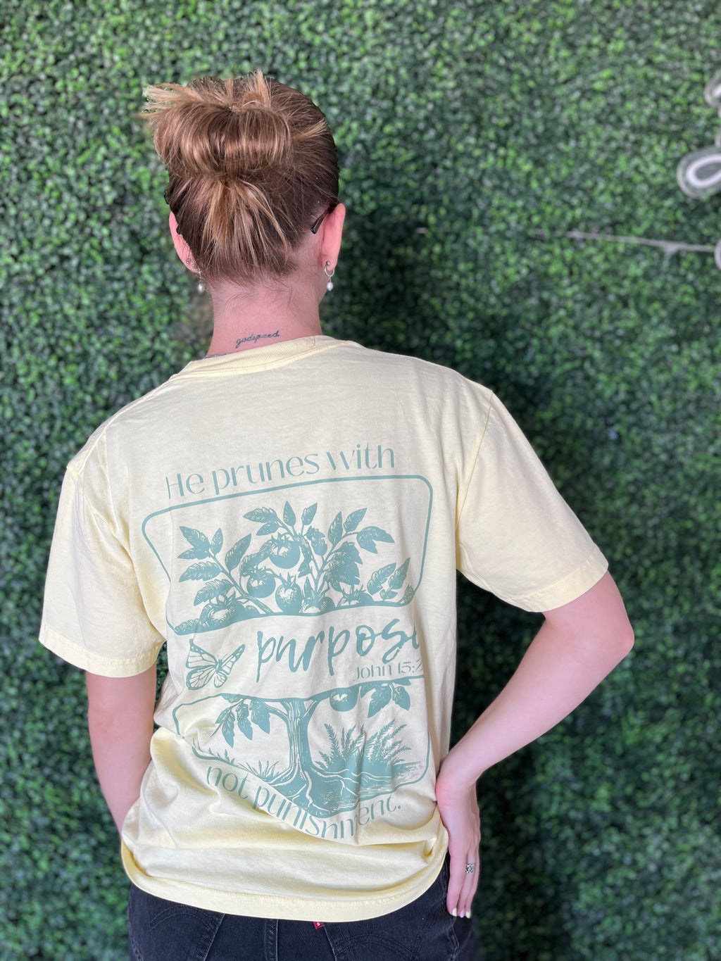 Purpose over punishment tee