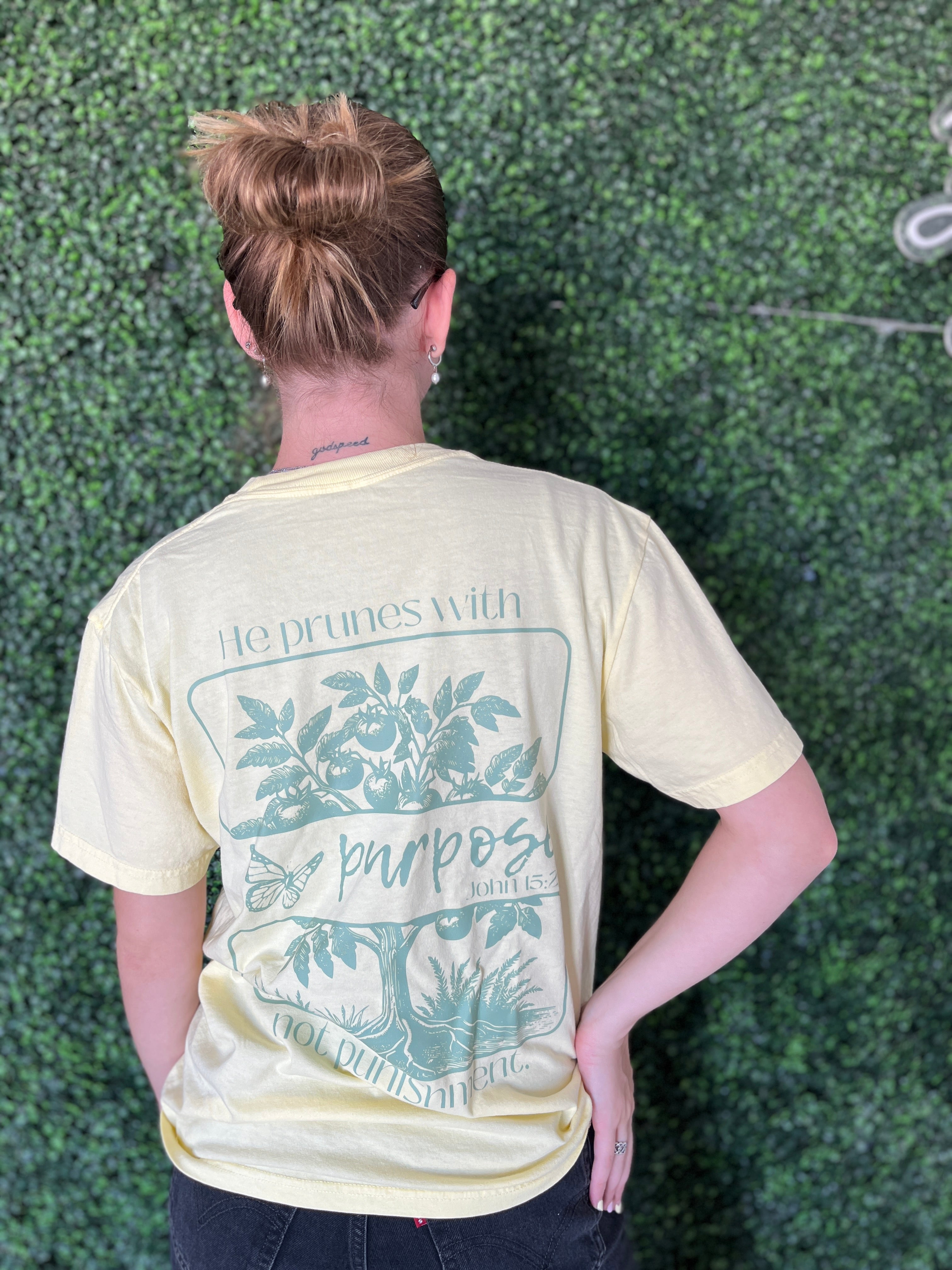 Purpose over punishment tee
