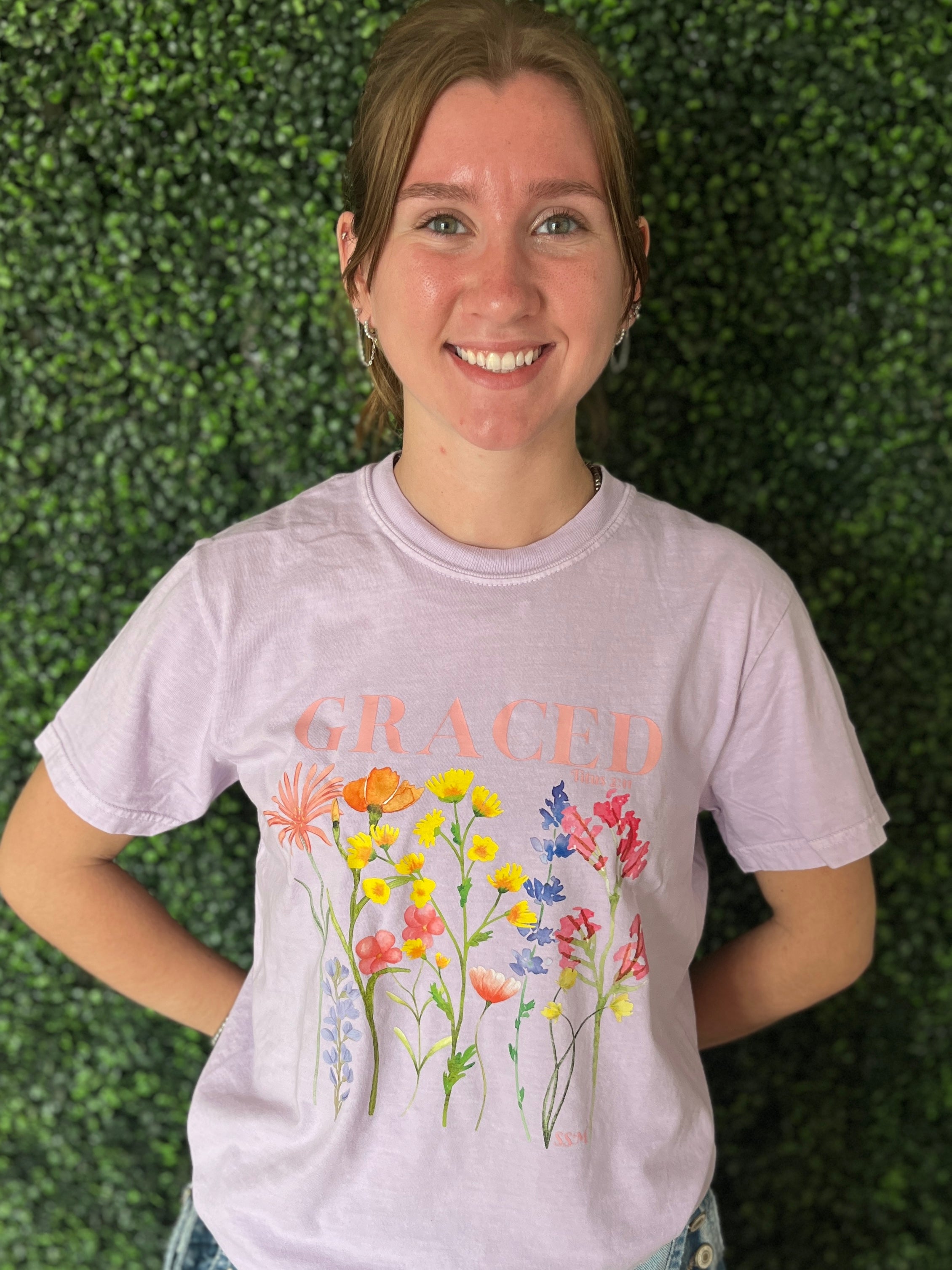 Graced Floral Tee
